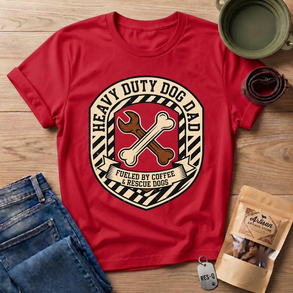 Heavy Duty Dog Dad T-Shirt