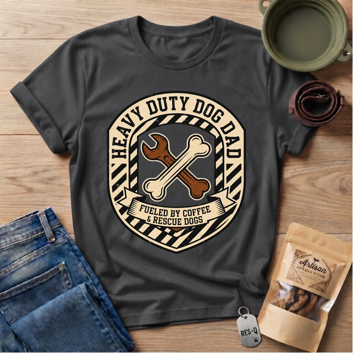 Heavy Duty Dog Dad T-Shirt