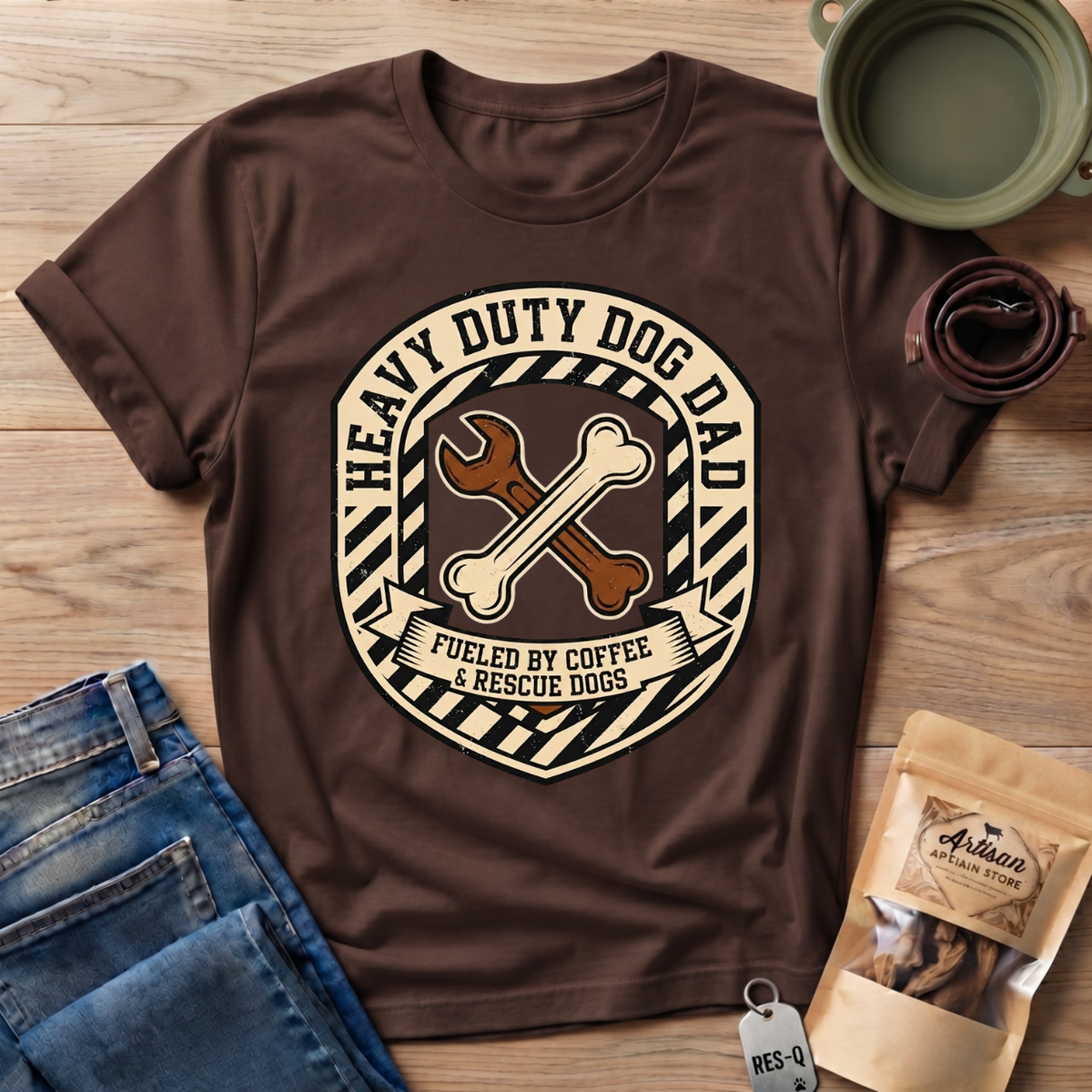 Heavy Duty Dog Dad T-Shirt