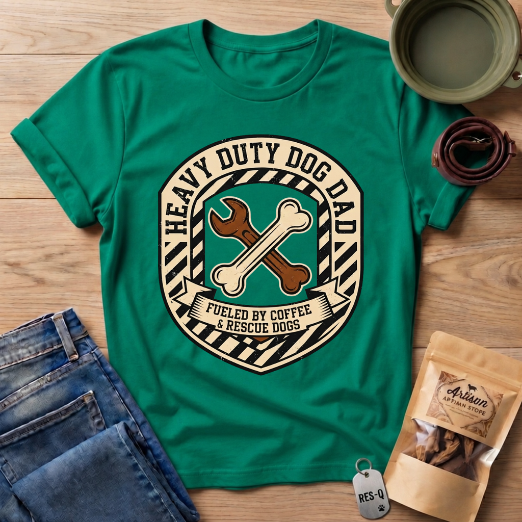 Heavy Duty Dog Dad T-Shirt