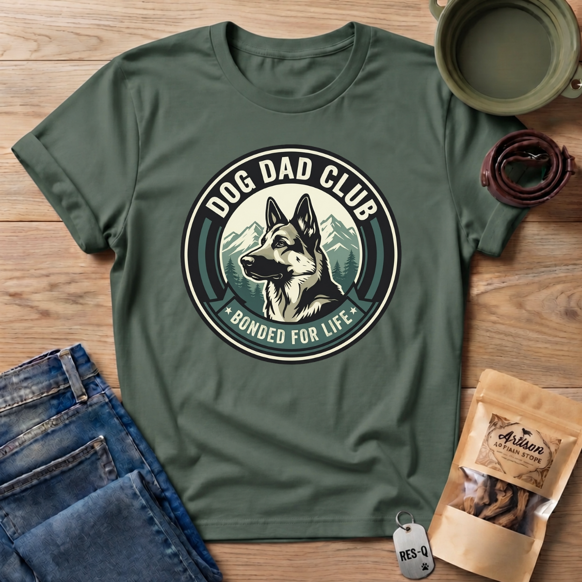 Dog Dad Club T-Shirt