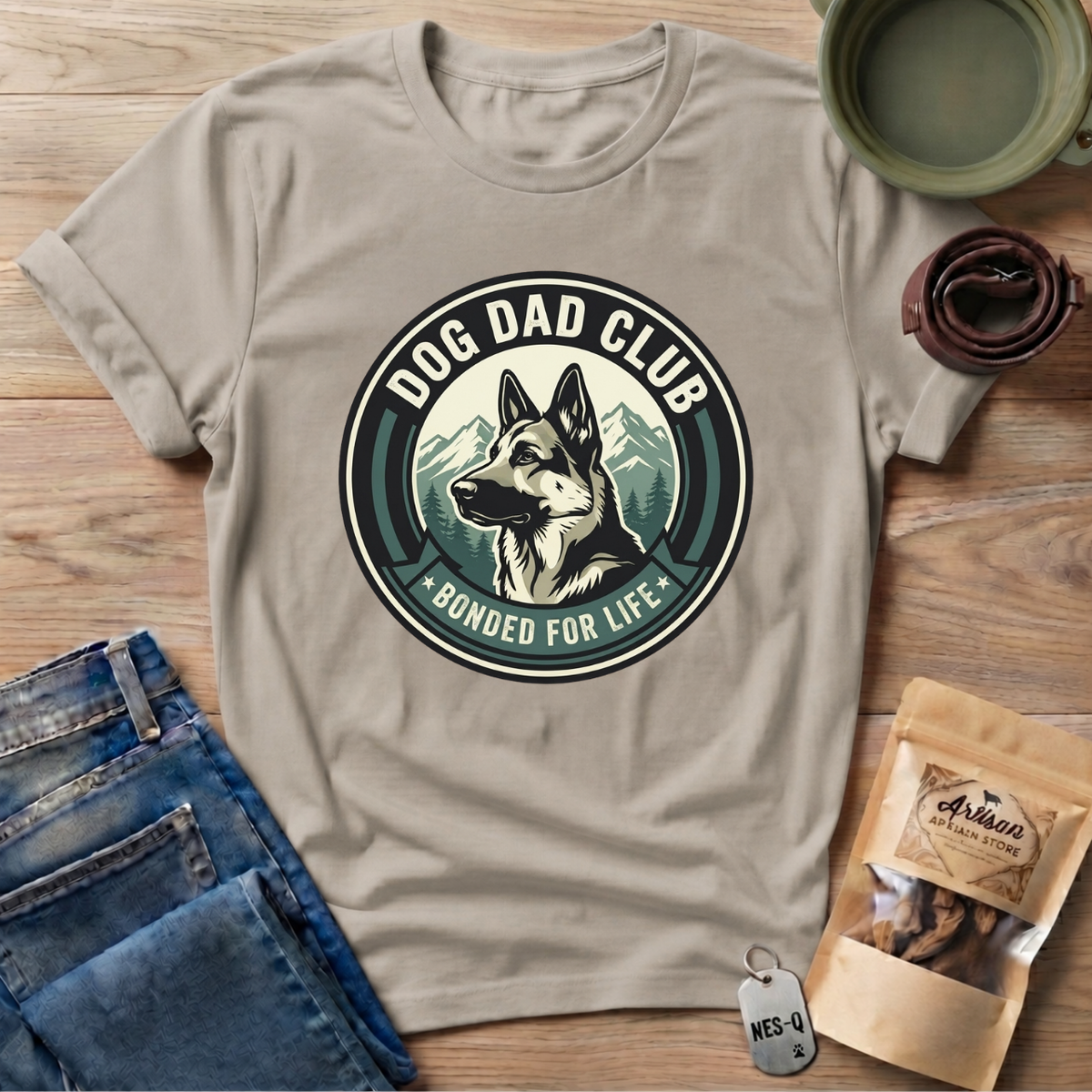 Dog Dad Club T-Shirt