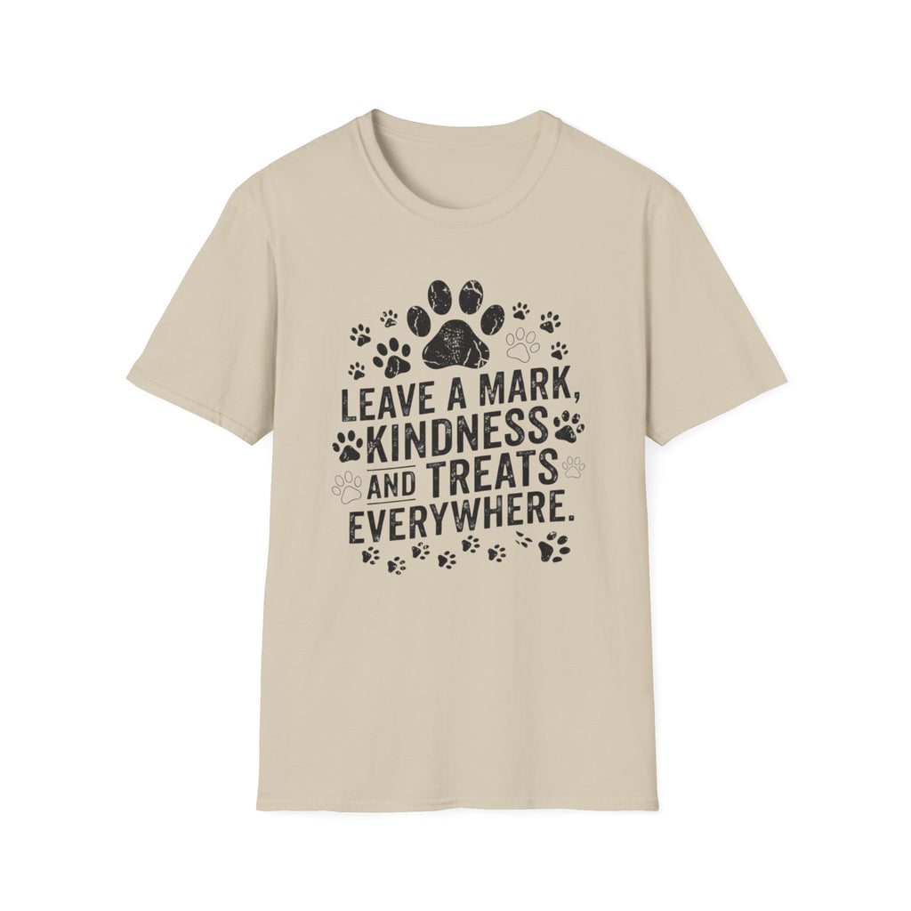 Leave A Mark Kindness And Treats Everywhere Dark Graphic T-Shirt