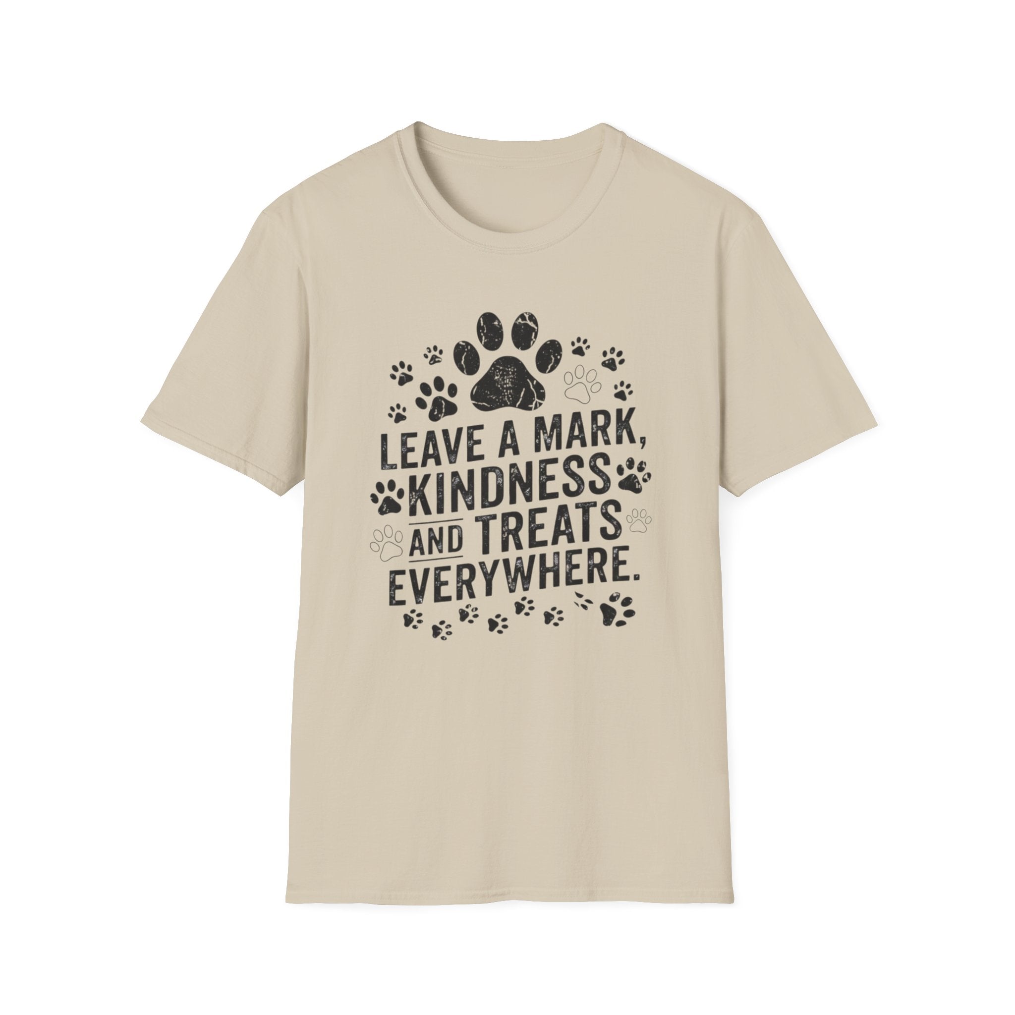 Leave A Mark Kindness And Treats Everywhere Dark Graphic T-Shirt
