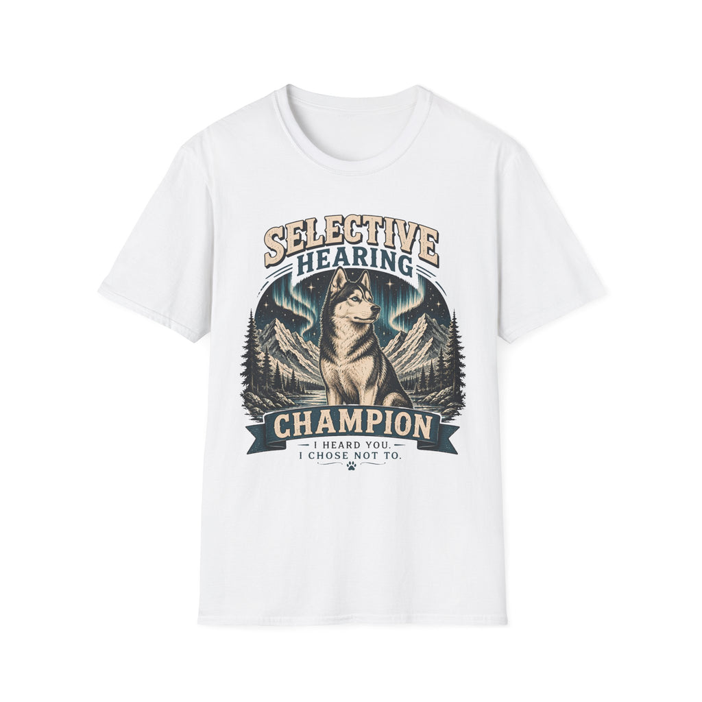 Selective Hearing 2 Dog T-Shirt
