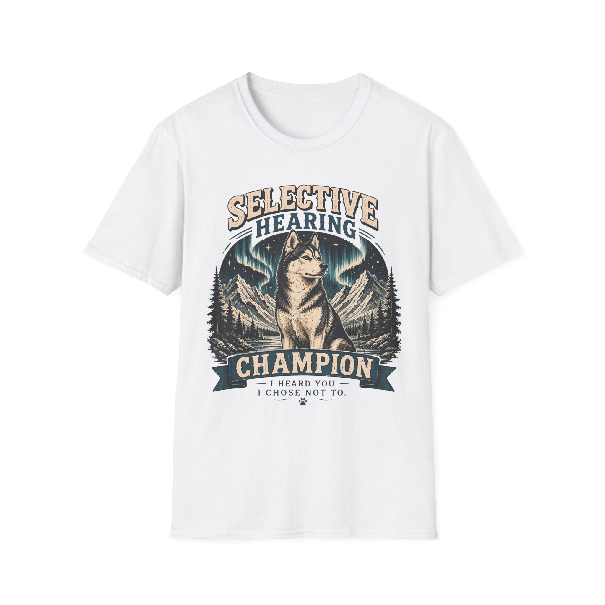 Selective Hearing 2 Dog T-Shirt