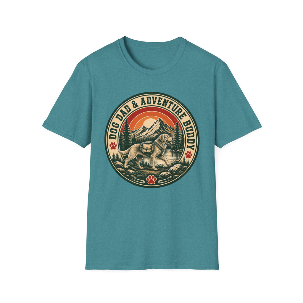 Dog Dad Adventure Buddy T-Shirt