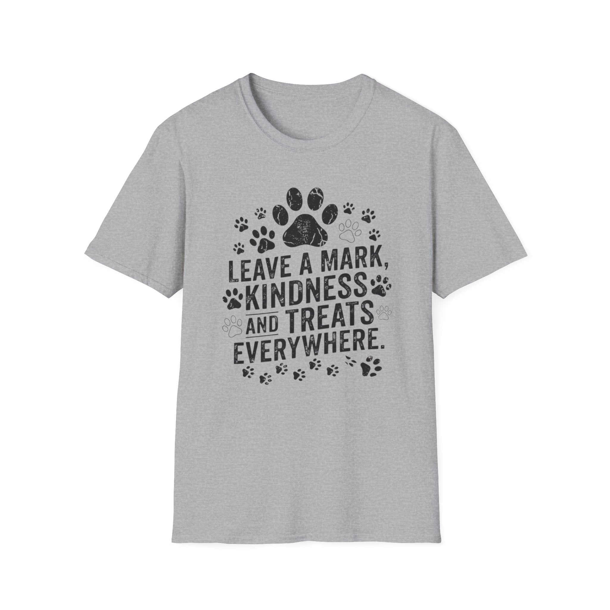 Leave A Mark Kindness And Treats Everywhere Dark Graphic T-Shirt
