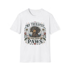 Dachshund My Therapist Has Four Paws T-shirt