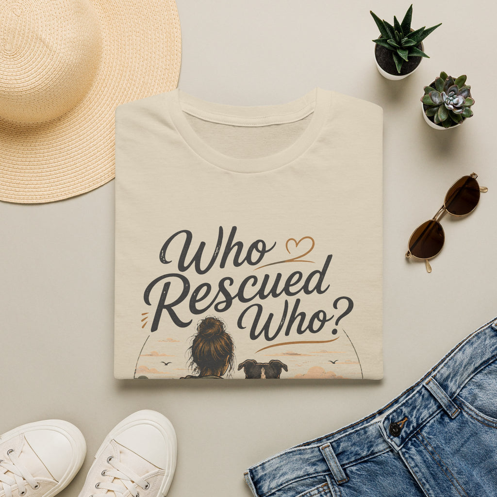Who Rescued Who T-Shirt