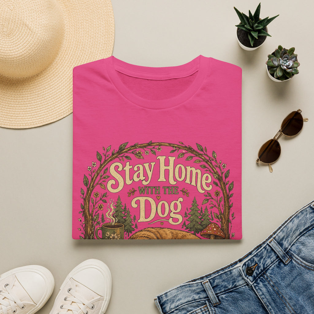 Stay Home With The Dog T-Shirt