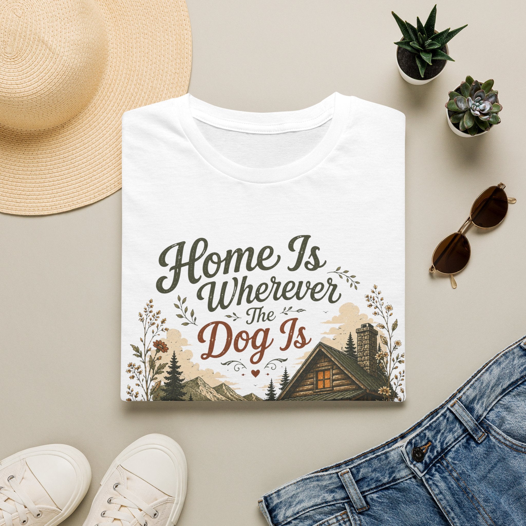 Home is Wherever The Dog Is T-Shirt