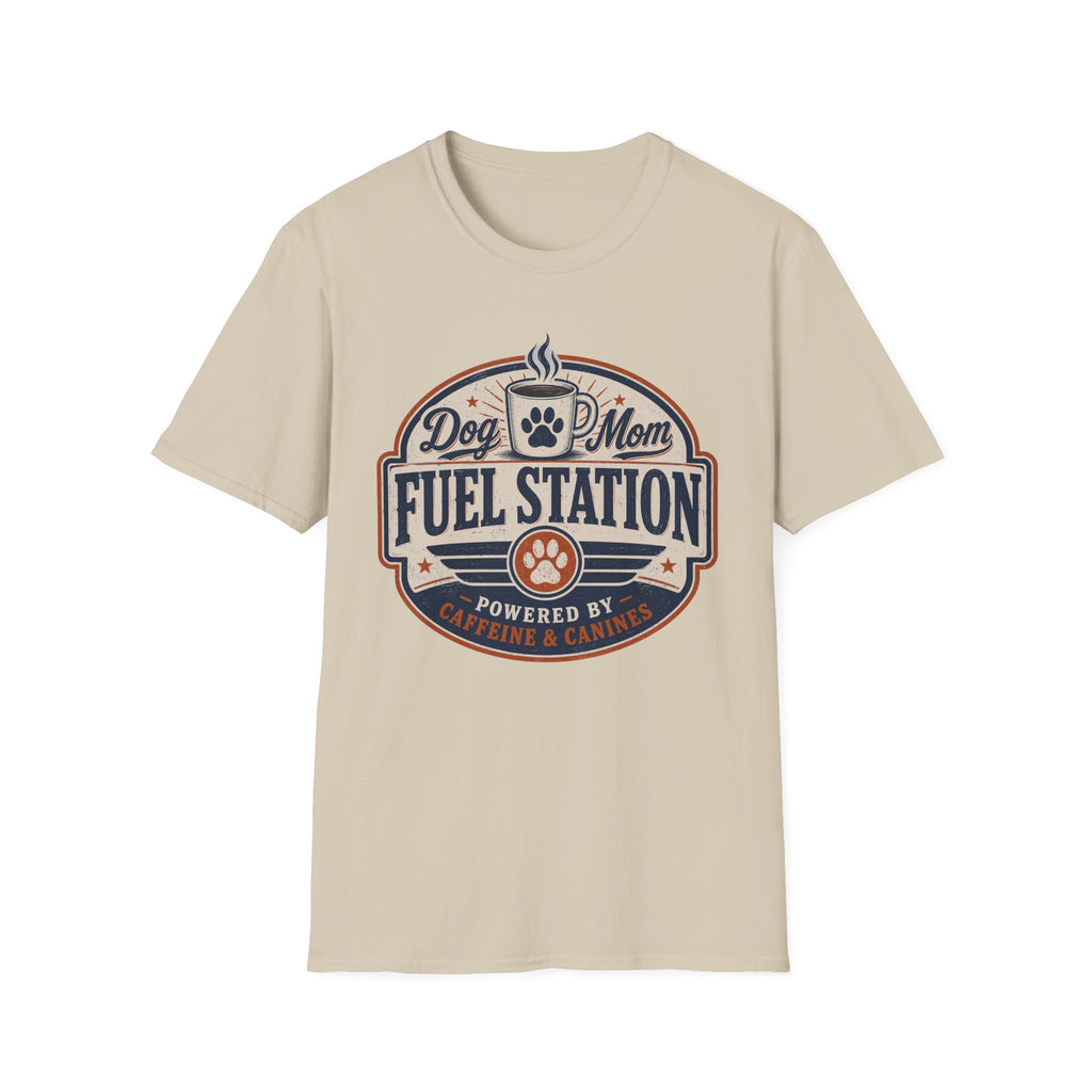 Dog Mom Fuel Station T-Shirt