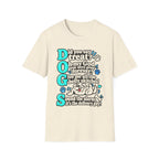 Teal DOGS   T-Shirt