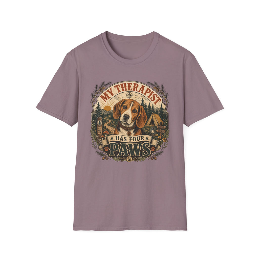 Beagle My Therapist Has Four Paws T-Shirt