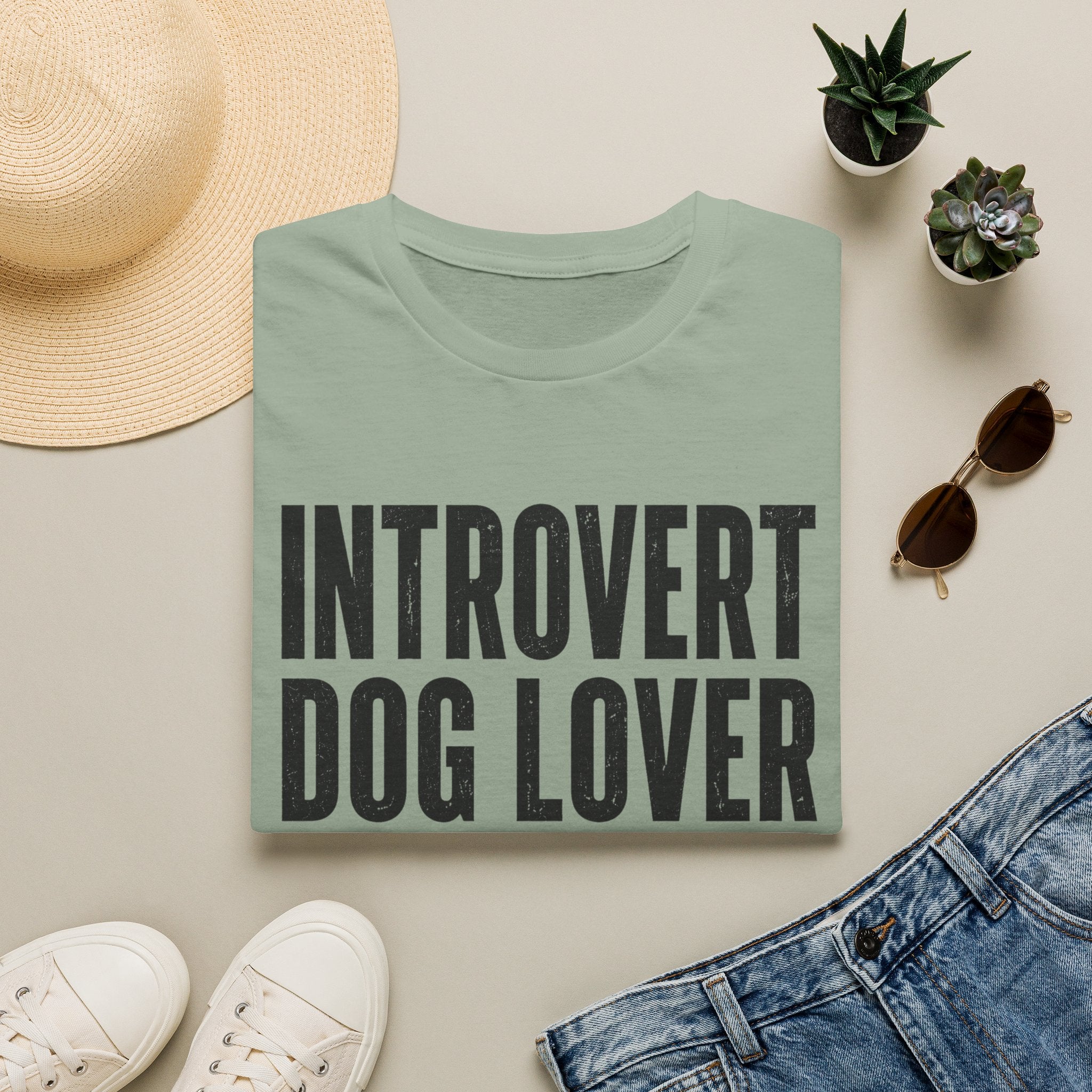 Introvert Dog Lover T-Shirt