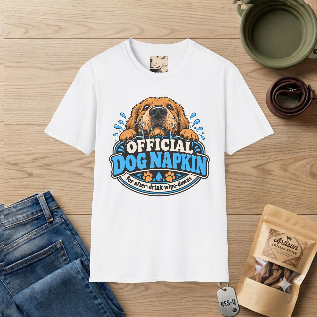 Dog Napkin T-Shirt