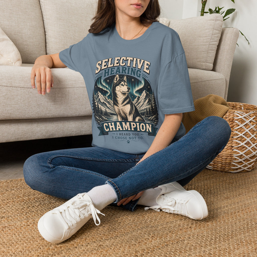 Selective Hearing 2 Dog T-Shirt