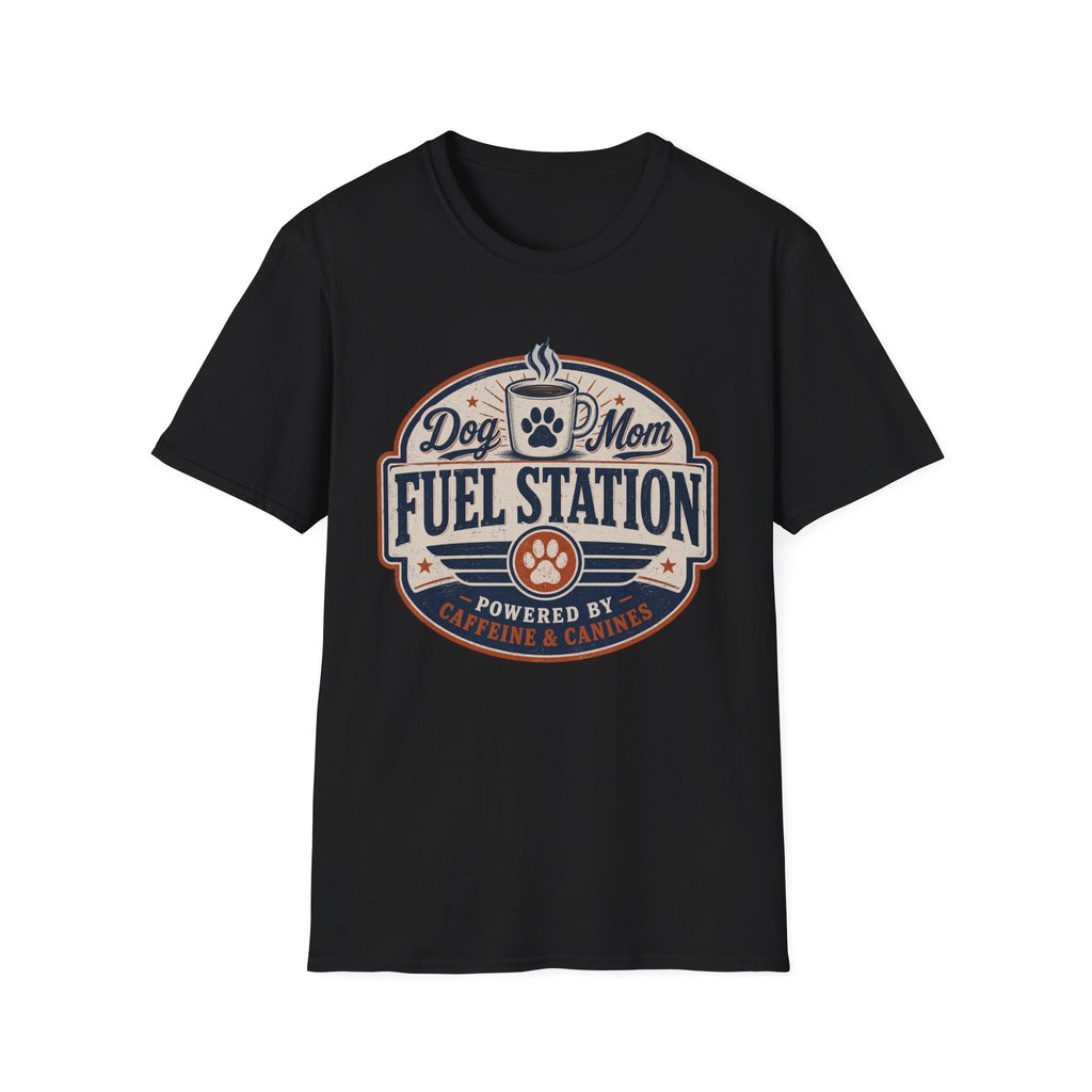 Dog Mom Fuel Station T-Shirt