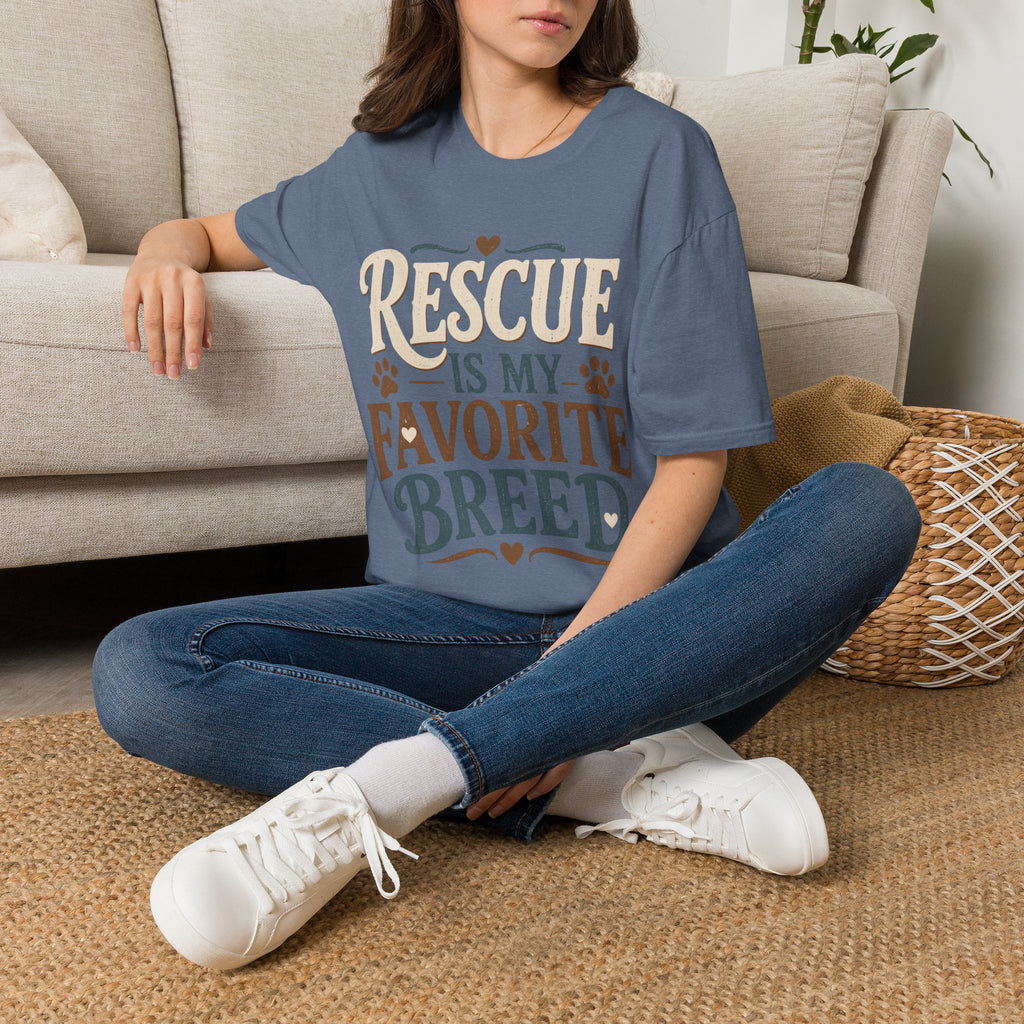 Rescue is My Favorite Breed T-Shirt