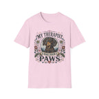 Dachshund My Therapist Has Four Paws T-shirt