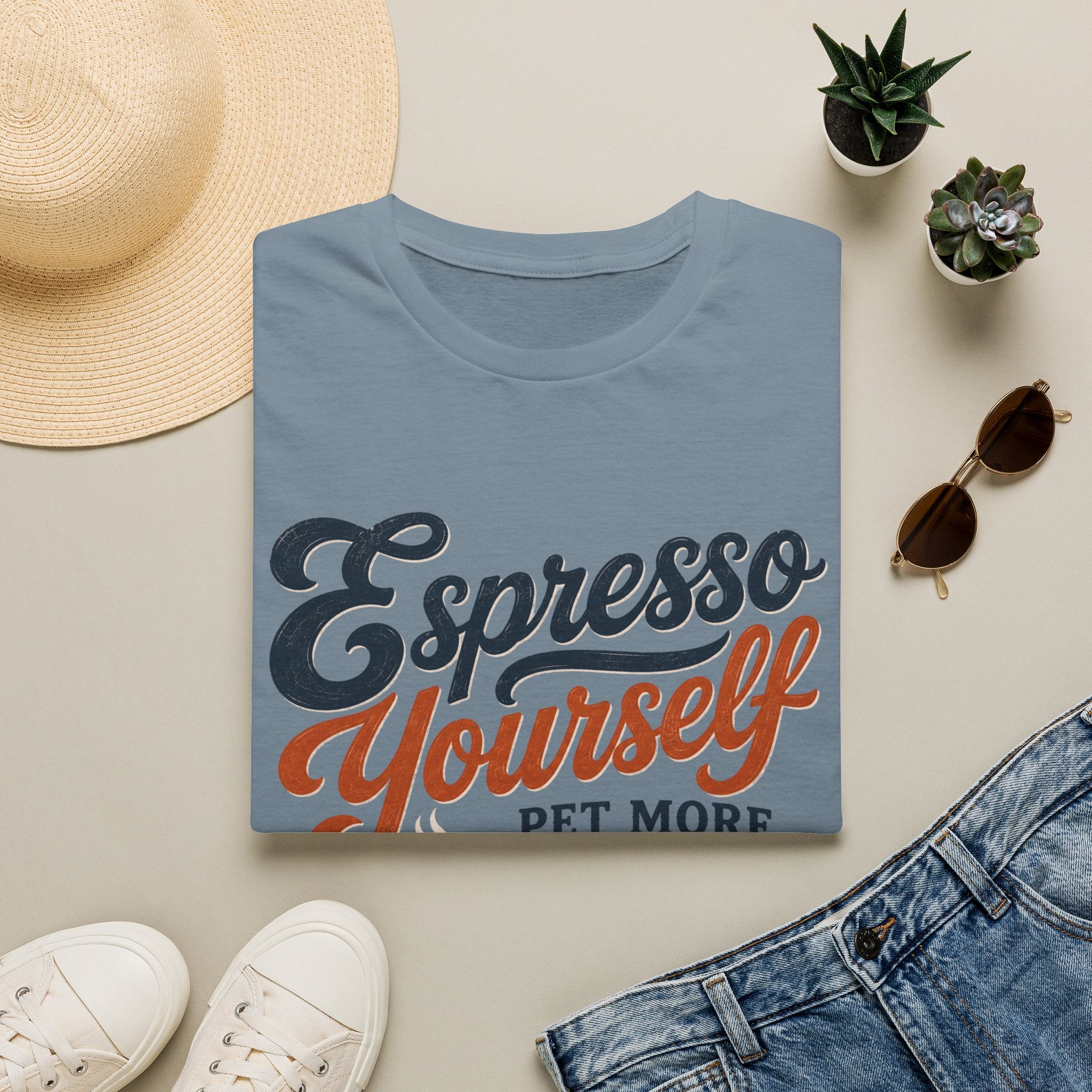 Espresso Yourself Pet More Dogs T-Shirt