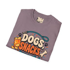 Dogs Snacks Repeat T-Shirt