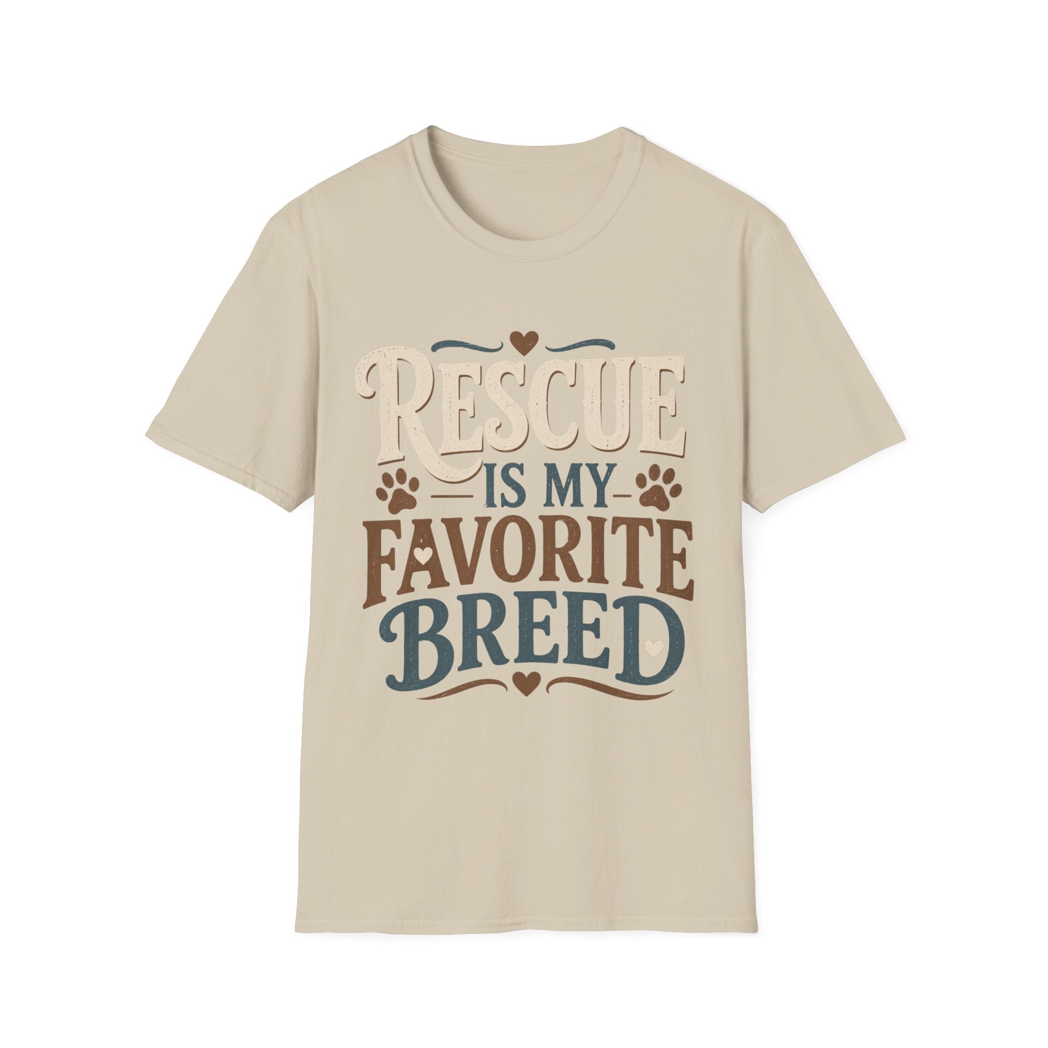 Rescue is My Favorite Breed T-Shirt