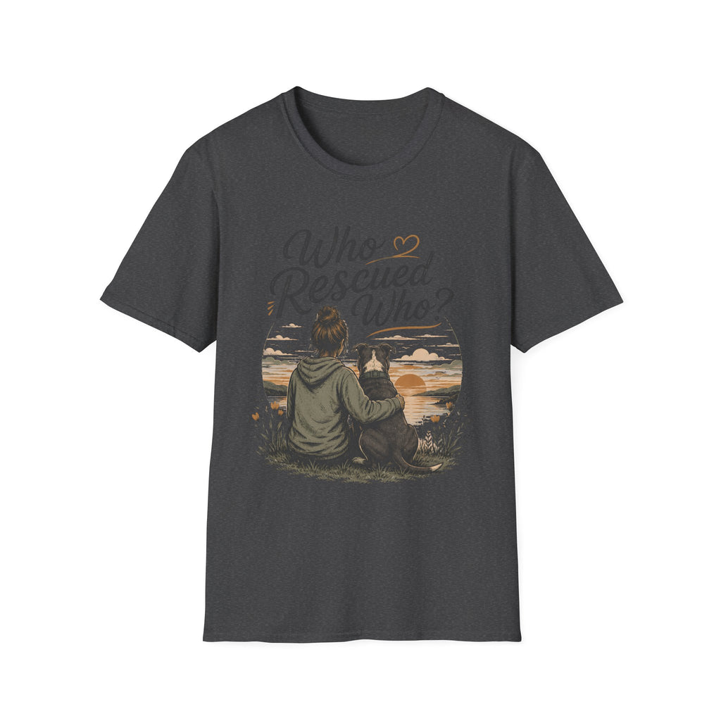 Who Rescued Who T-Shirt