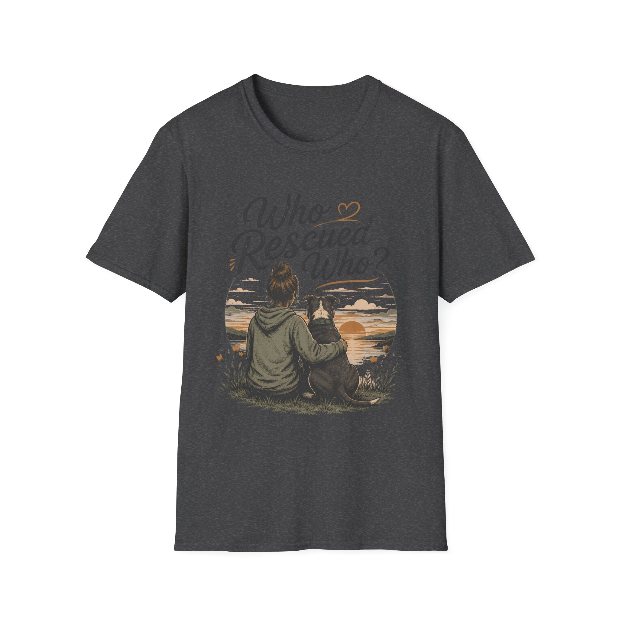 Who Rescued Who T-Shirt