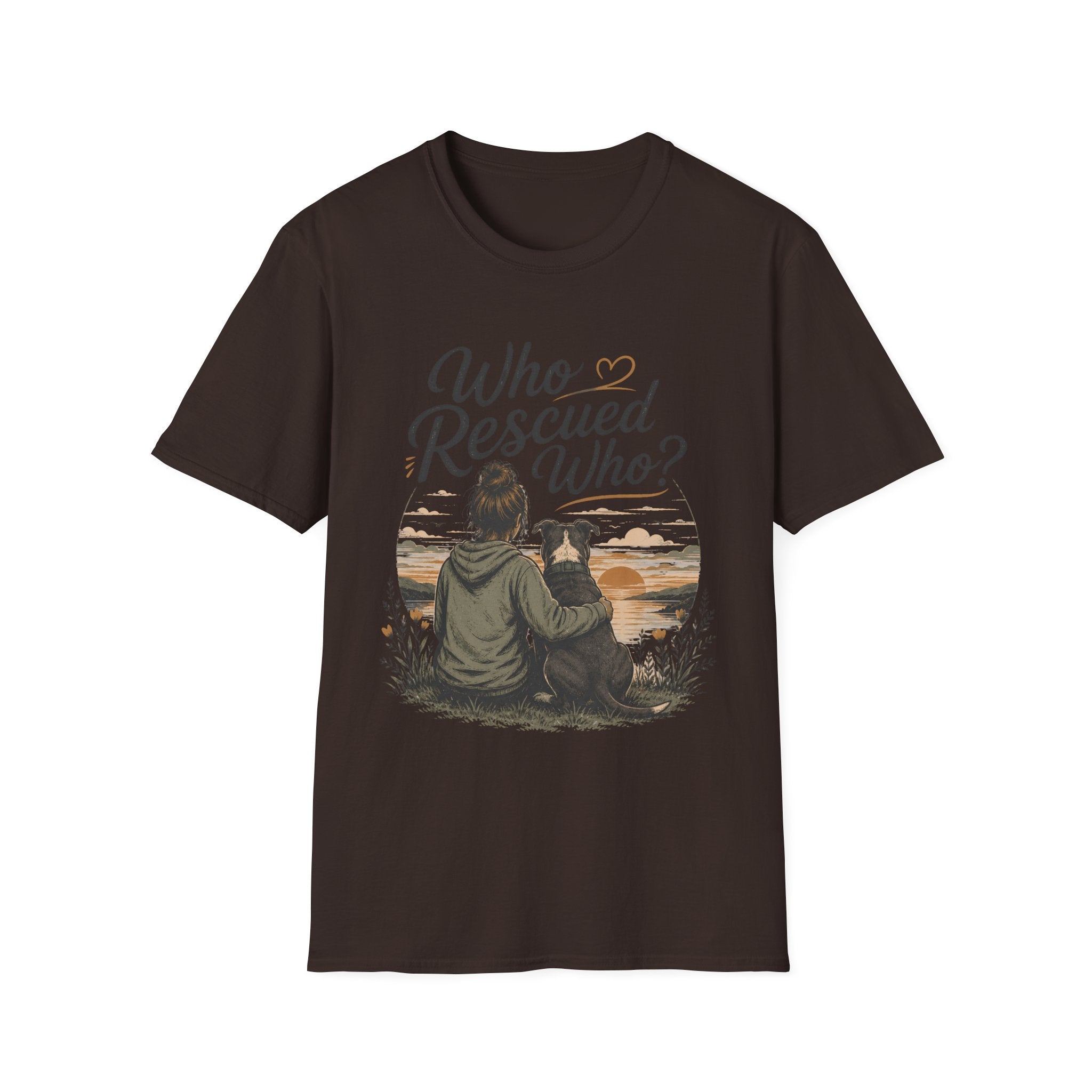 Who Rescued Who T-Shirt