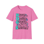 Teal DOGS   T-Shirt