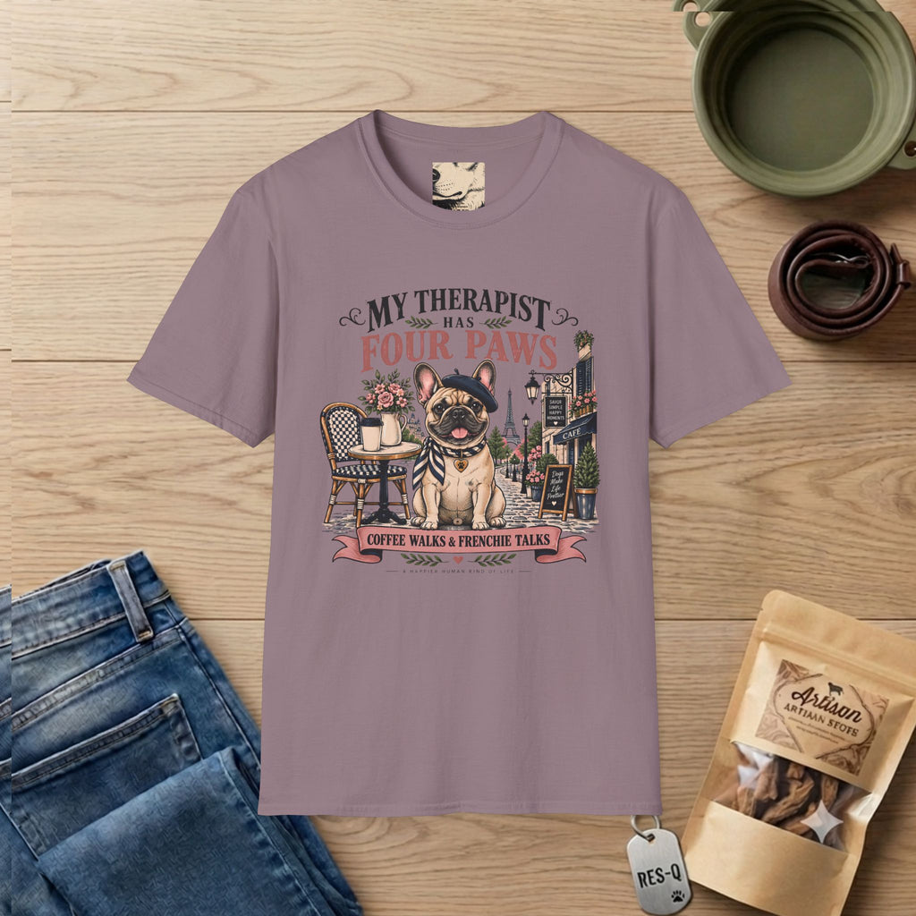 Frenchie Therapist T-Shirt