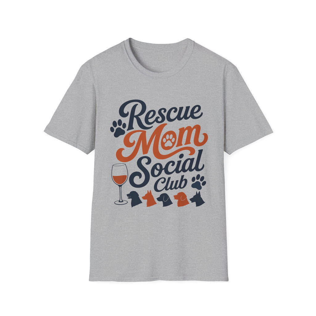 Rescue Mom Social Club T-Shirt