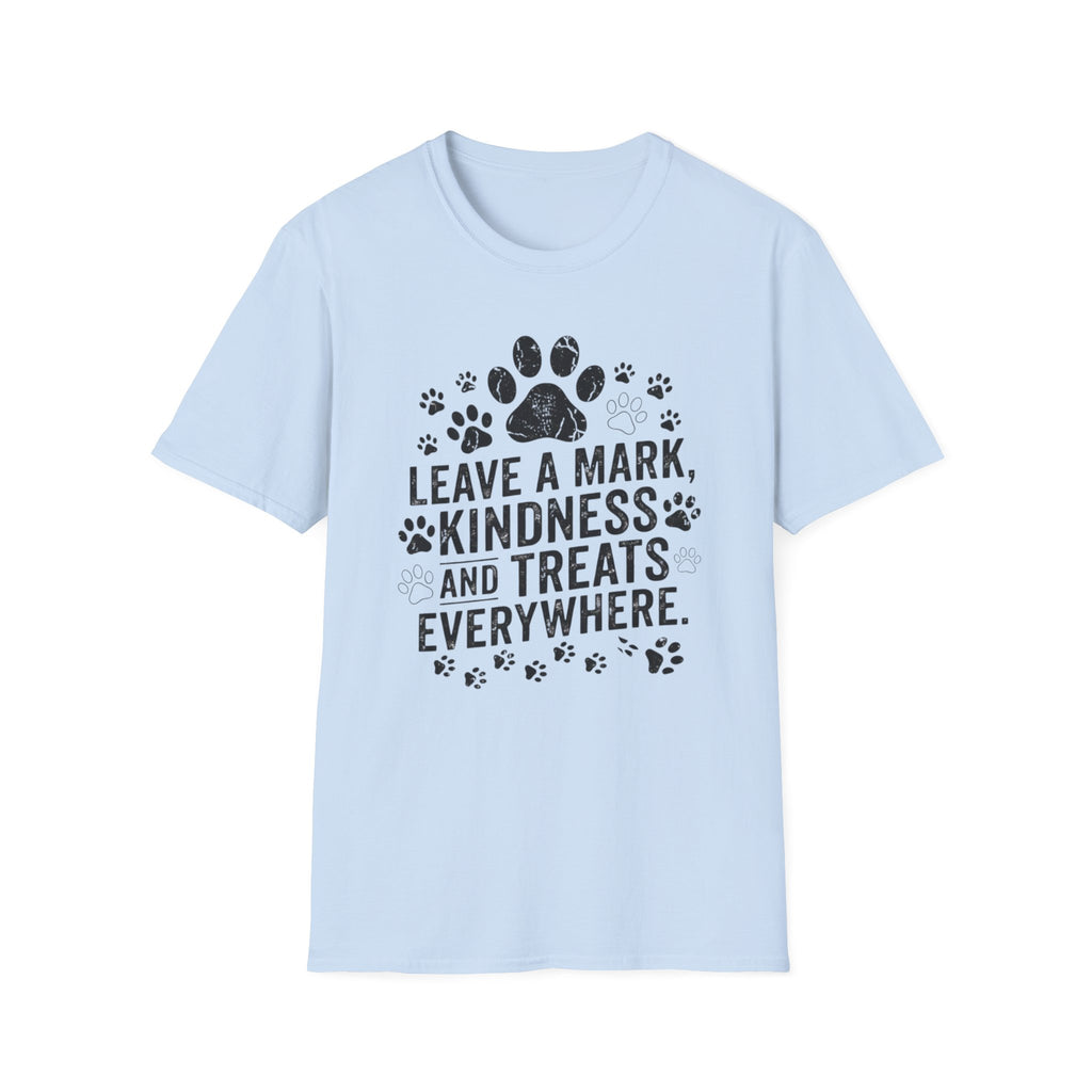 Leave A Mark Kindness And Treats Everywhere Dark Graphic T-Shirt