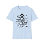 Leave A Mark Kindness And Treats Everywhere Dark Graphic T-Shirt