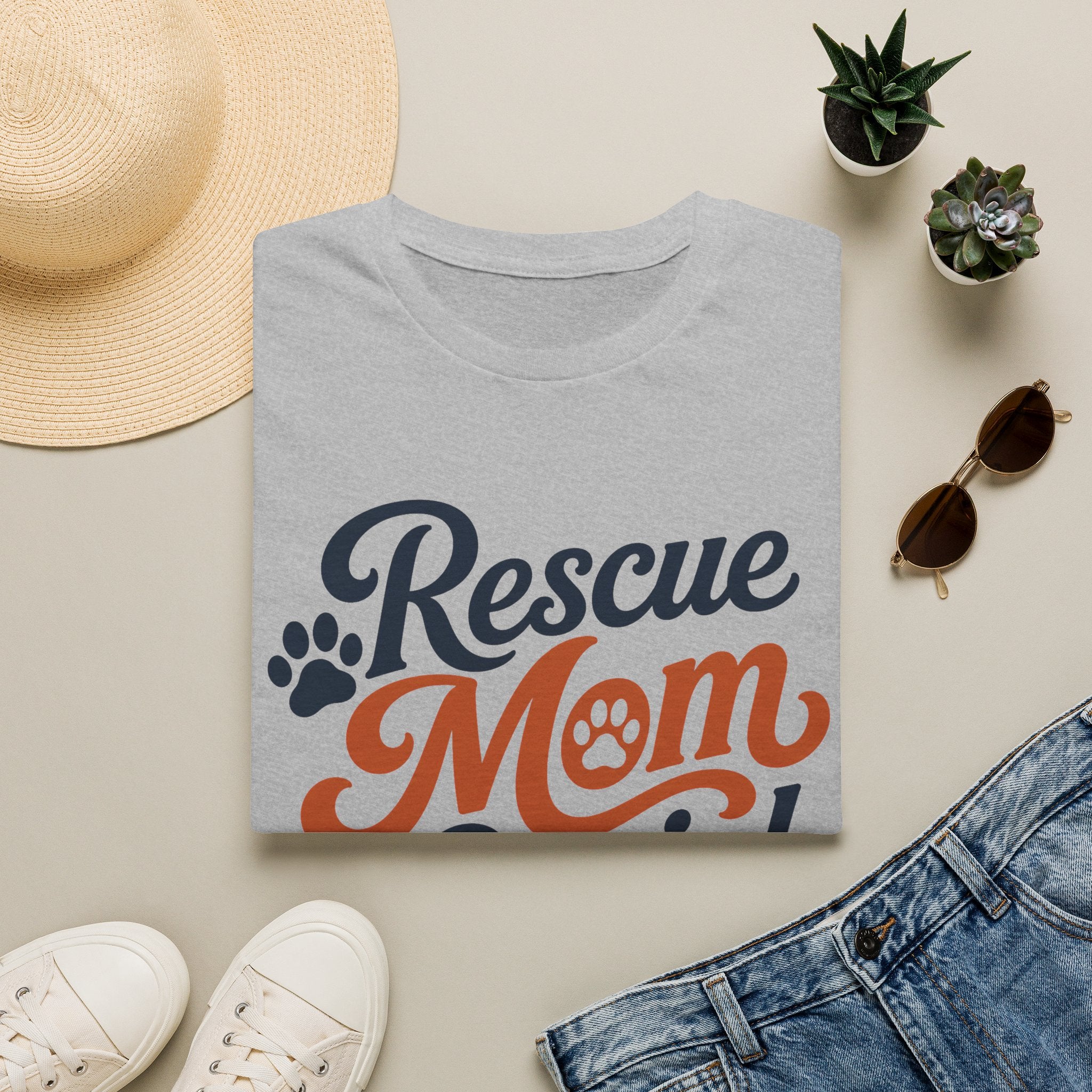 Rescue Mom Social Club T-Shirt