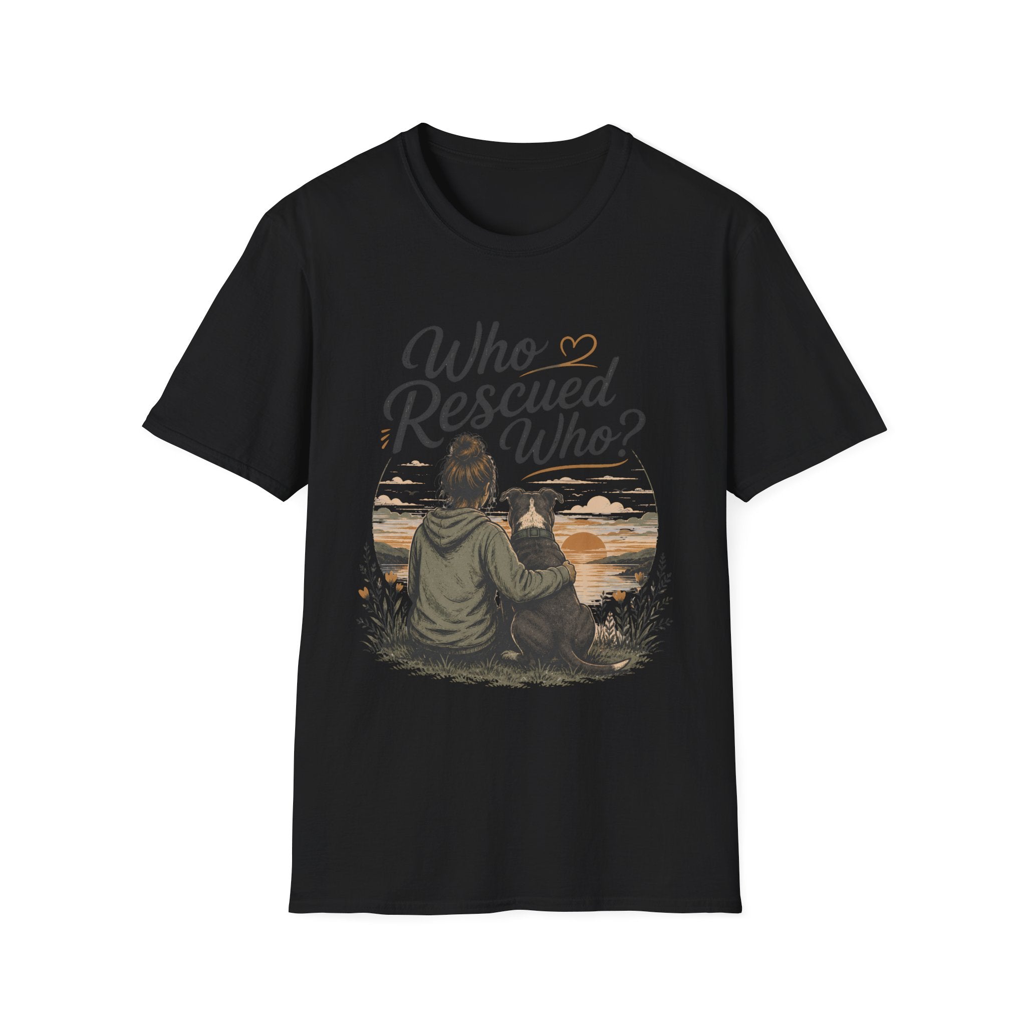 Who Rescued Who T-Shirt