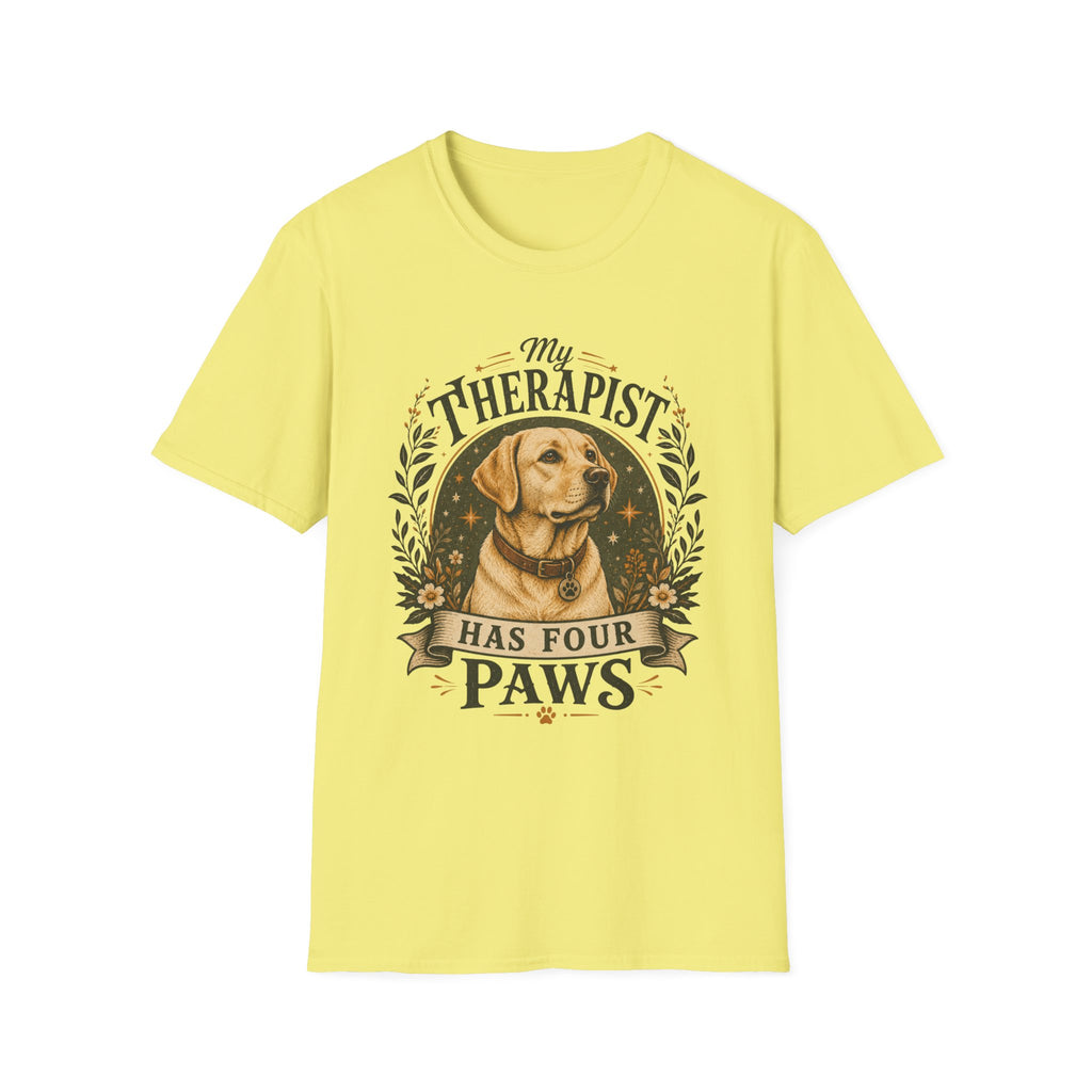 My Therapist Has Four Paws T-Shirt