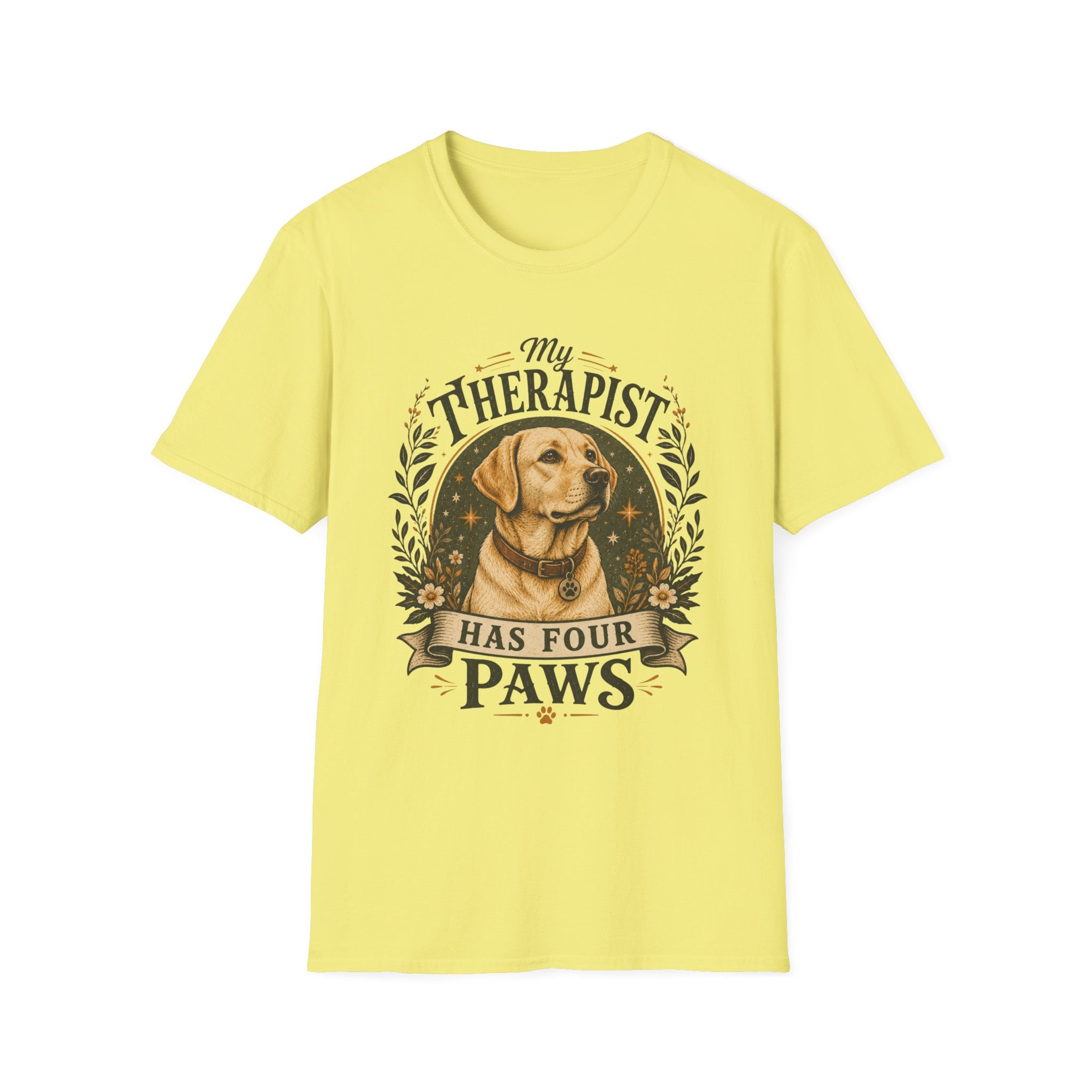 My Therapist Has Four Paws T-Shirt