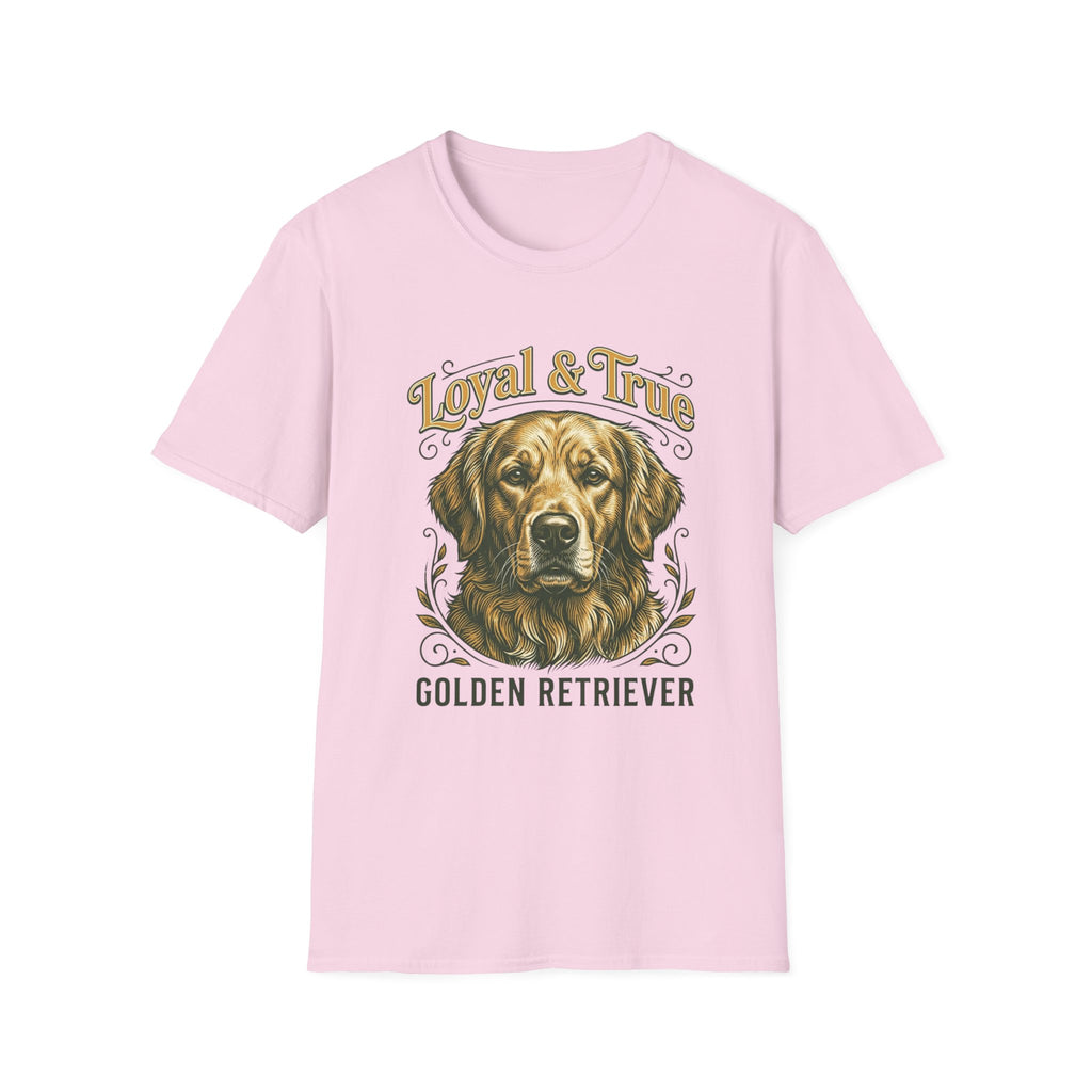 Loyal and True Golden Retriever T-Shirt
