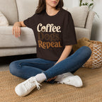 Coffee Dogs Repeat T-Shirt
