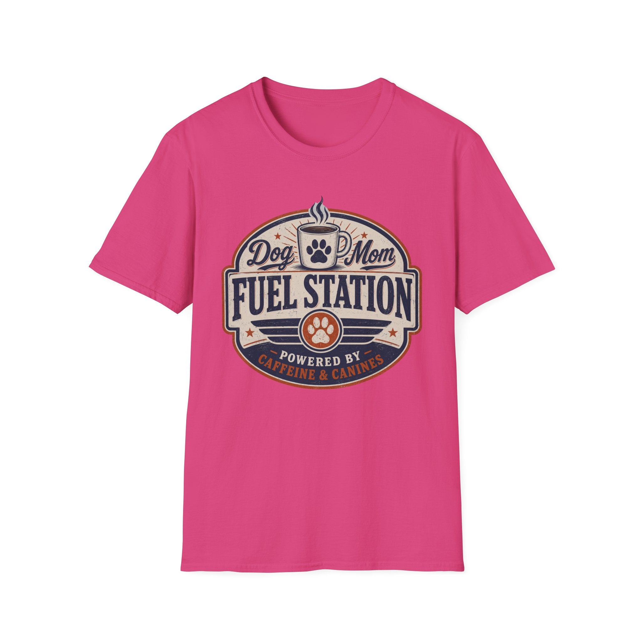 Dog Mom Fuel Station T-Shirt