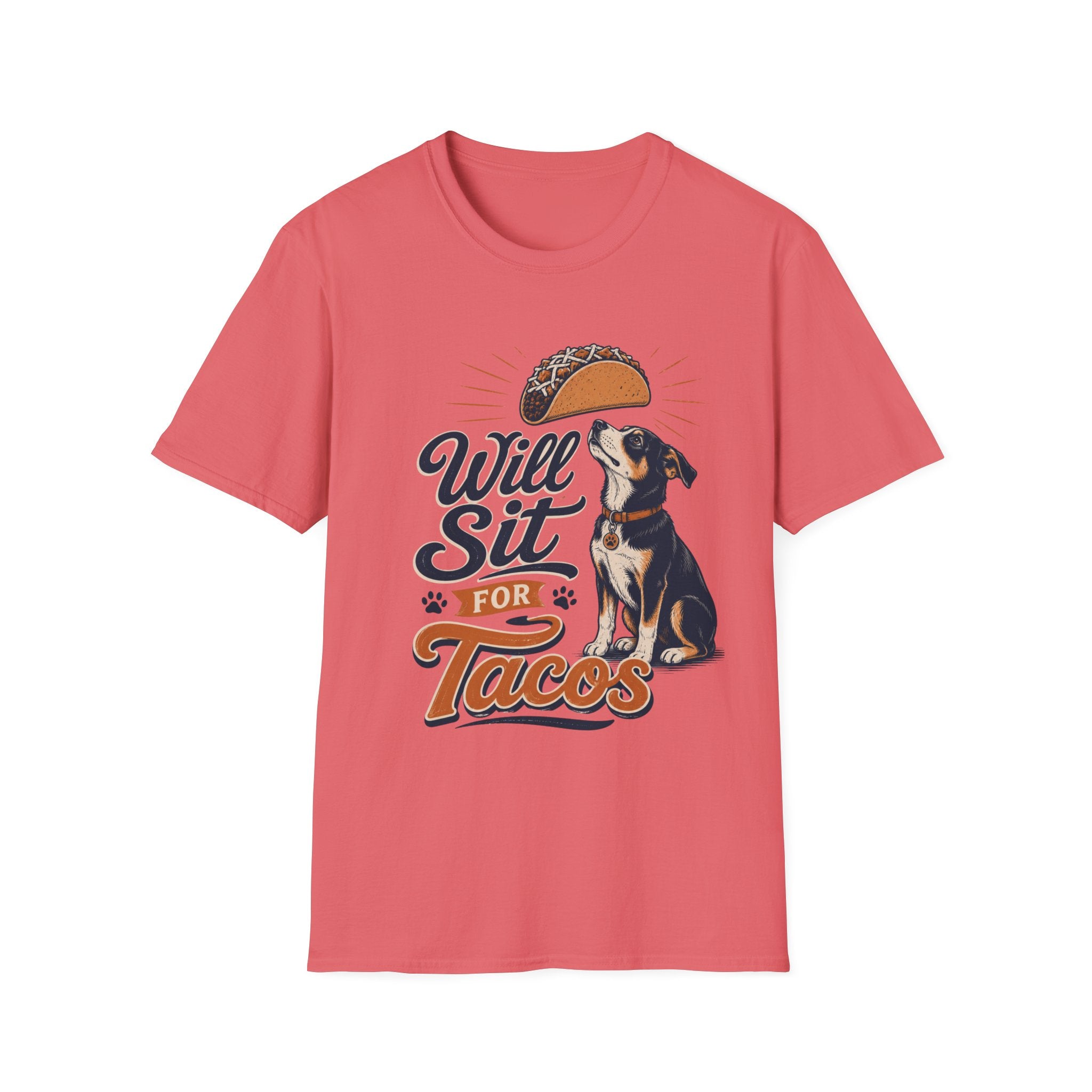 Will Sit For Tacos T-Shirt