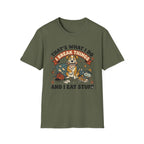 That's What I Do I Break Things I Eat Stuff Graphic T-Shirt