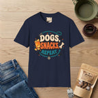Dogs Snacks Repeat T-Shirt