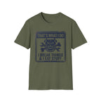 Retro That's What I Do I Break Things I Eat Stuff T-Shirt