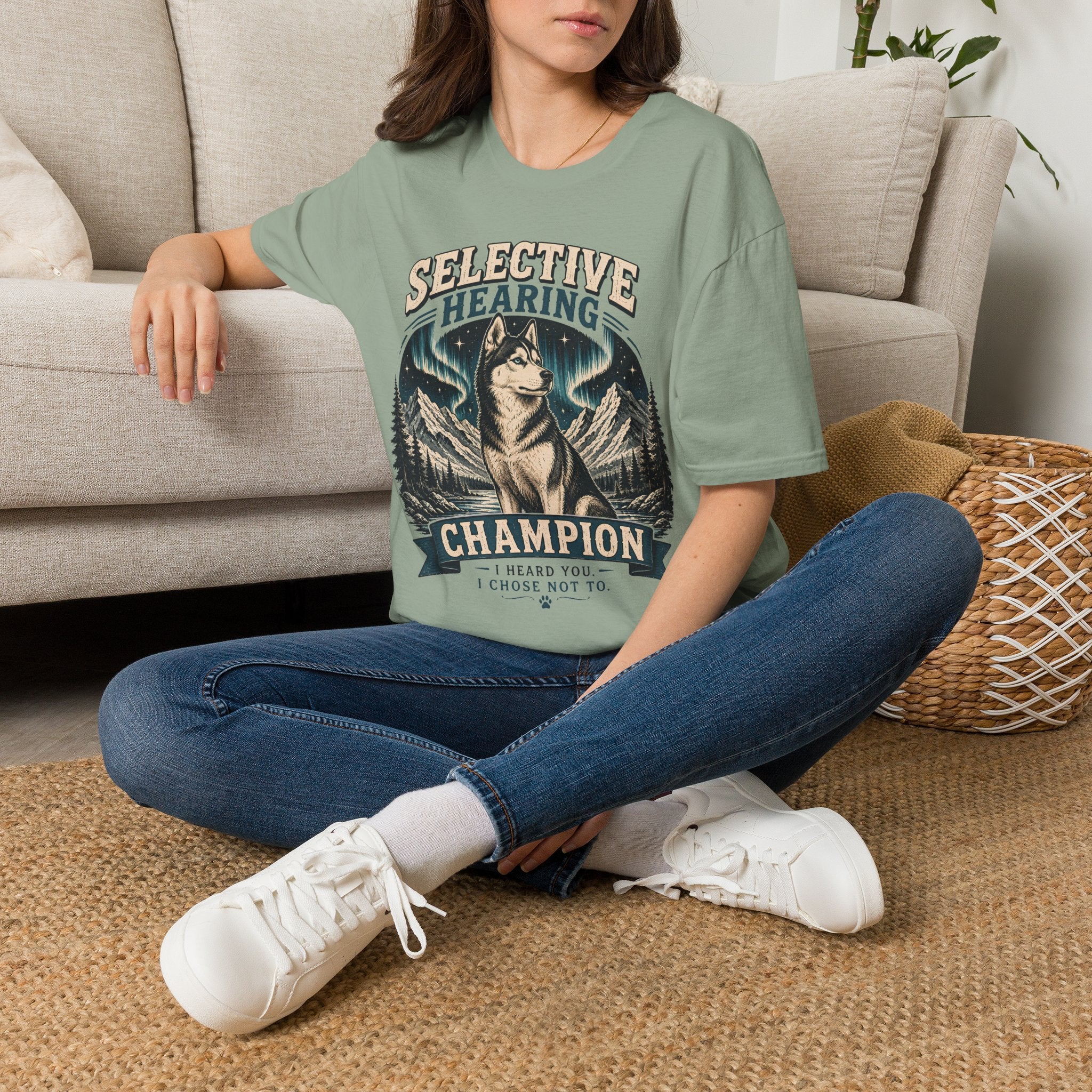 Selective Hearing 2 Dog T-Shirt