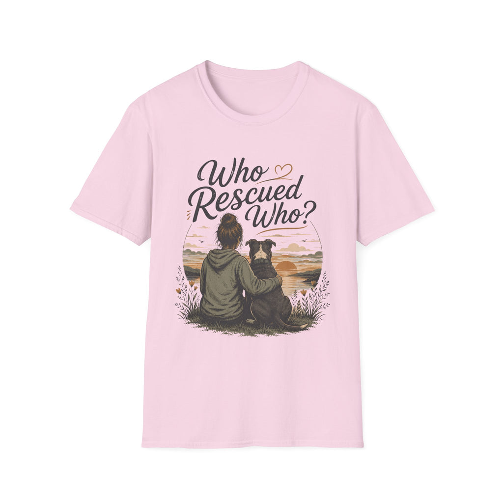 Who Rescued Who T-Shirt