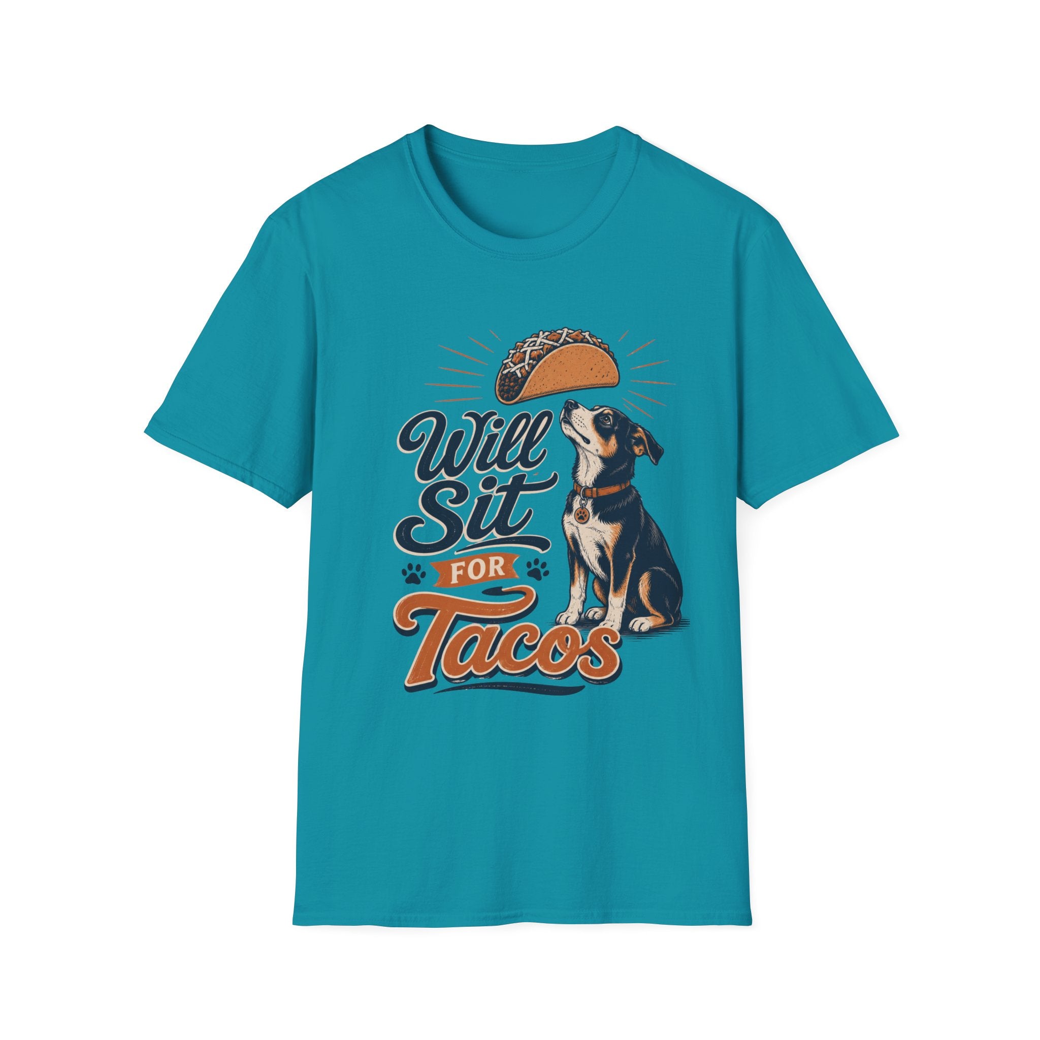 Will Sit For Tacos T-Shirt